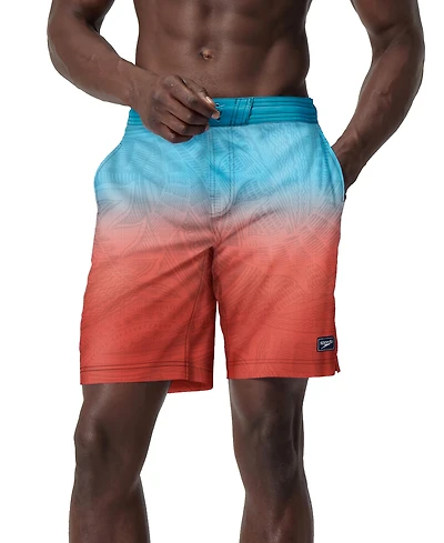 Speedo Men's Island Flow Bondi Basin Ombre Drawstring 9" Boardshorts