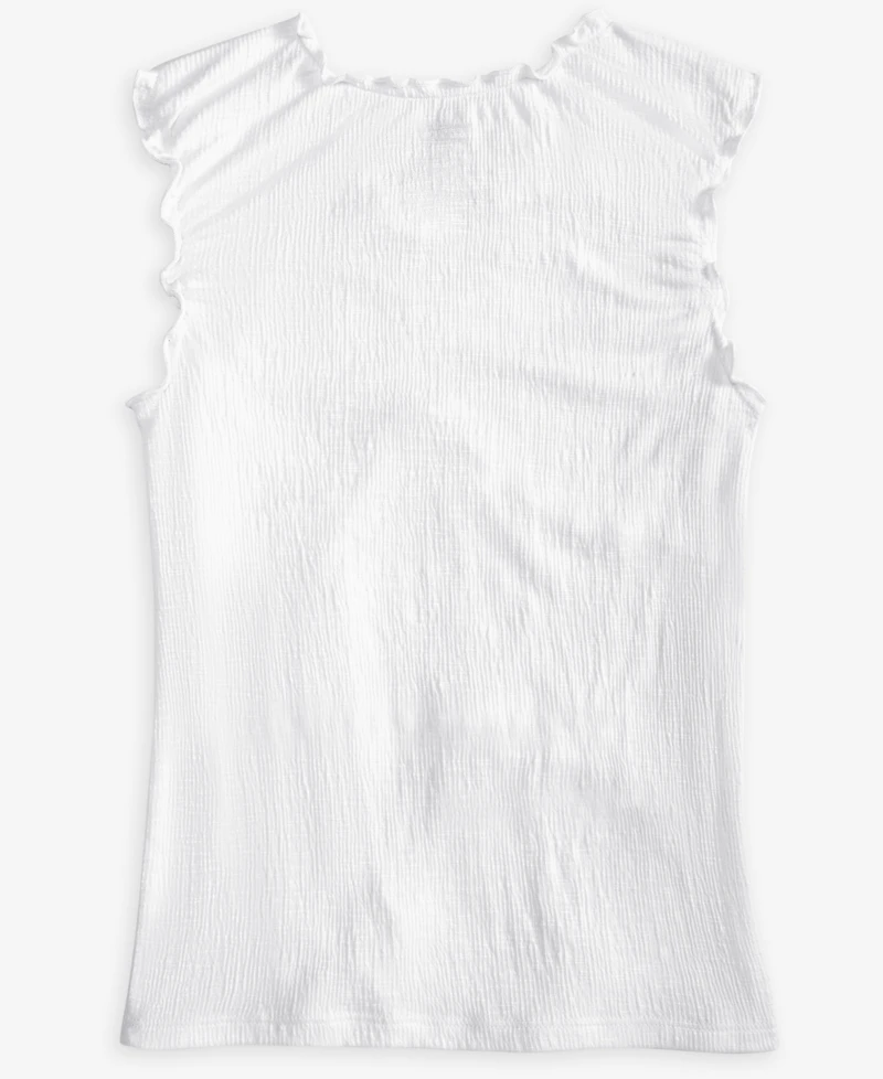 Levi's Big Girls Crinkled Tank T-Shirt