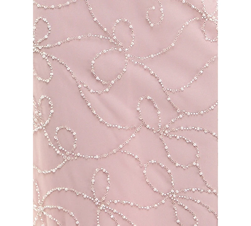 City Studios Juniors' Beaded Midi Slip Dress