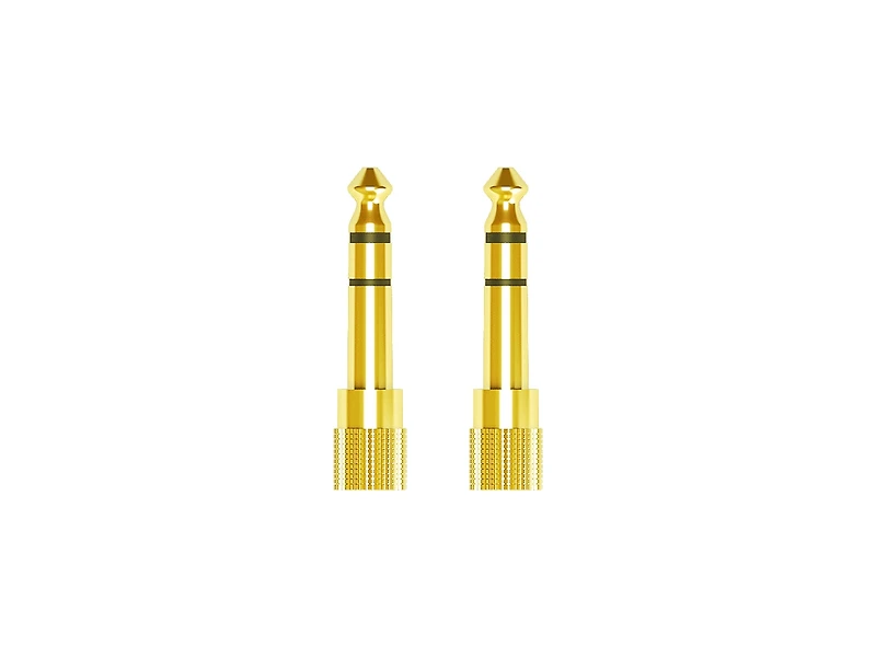 Mee audio 1/4" (6.3 mm) Stereo Audio Adapter ( Pack