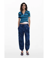 Desigual Women's Striped knit T-shirt