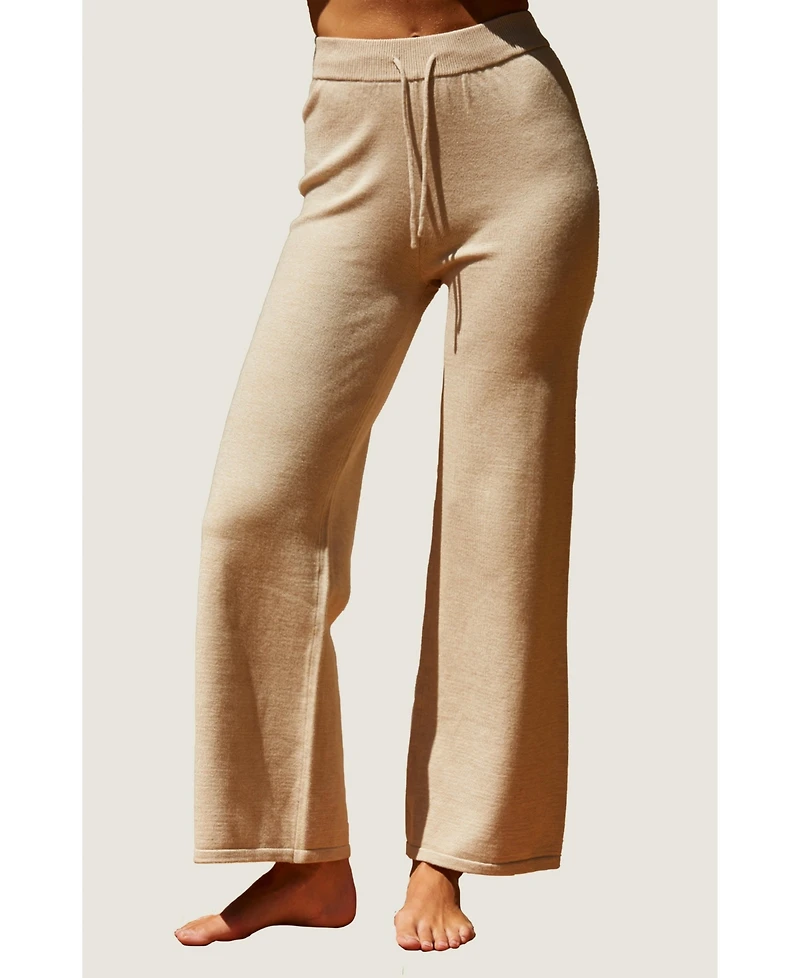Crescent Women's Jaqui Lounge Sweater Knit Pants