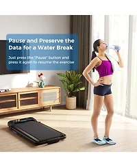 3 in 1 Folding Treadmill with Remote Control and Led Display