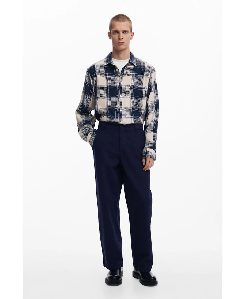 Desigual Men's Structured straight pants