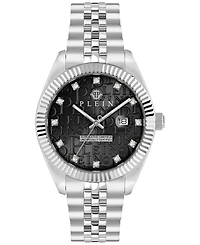 Philipp Plein Men's Date Superlative Stainless Steel Bracelet Watch 41mm