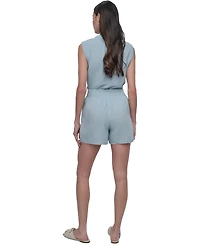 Dkny Jeans Women's Cotton Gauze Pull-On Shorts