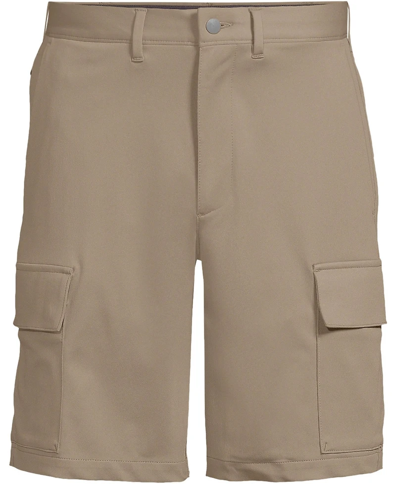 Lands' End Men's 9 Inch Flex Performance Cargo Short