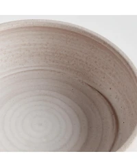 5" x 16" Chryssa Ceramic Matte Decorative Bowl Centerpiece for All Seasons