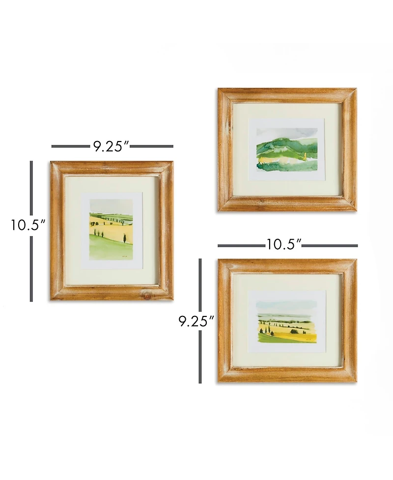 Italian Landscape Prints, Set Of 3