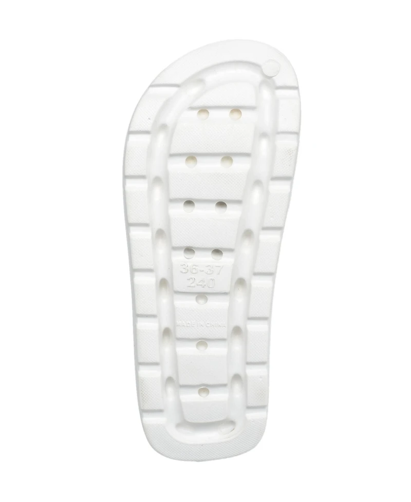 True Religion Ladies Stallion Rhinestone Logo Sandal