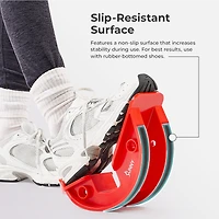 Sunny Health & Fitness Calf & Hamstring Stretcher and Foot Rocker