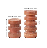 Capri Candle Holder Set 2