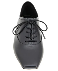 Kenneth Cole New York Women's Justice Square Toe Lace Up Flats