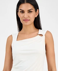 Anne Klein Women's Asymmetrical-Neck Tank Top
