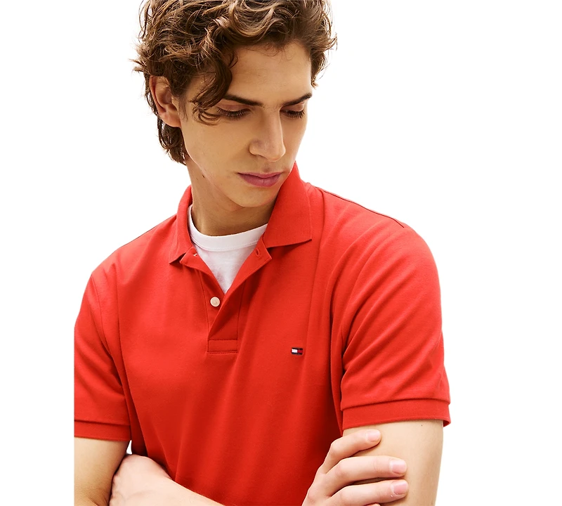 Tommy Hilfiger Men's Regular-Fit Ultra Soft Liquid Cotton Polo Shirts