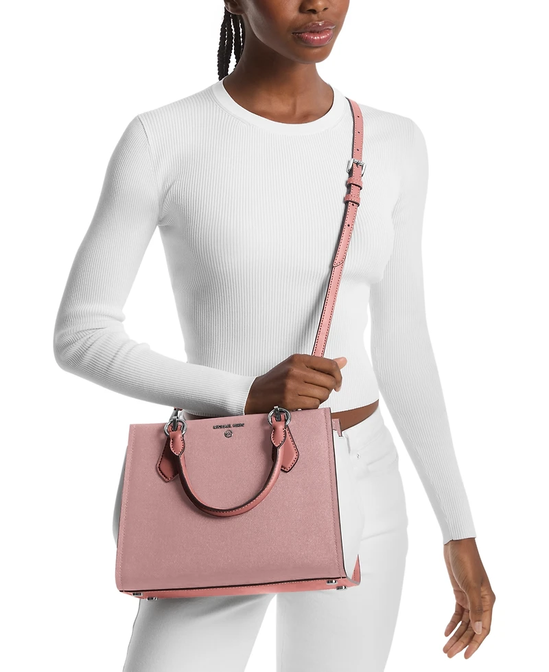 Michael Michael Kors Marilyn Medium Leather Satchel