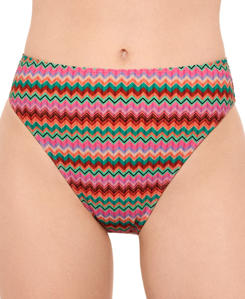 Salt + Cove Juniors' Cheeky High-Waist Bikini Bottoms, Exclusively at Macy's