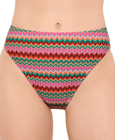 Salt + Cove Juniors' Cheeky High-Waist Bikini Bottoms, Exclusively at Macy's