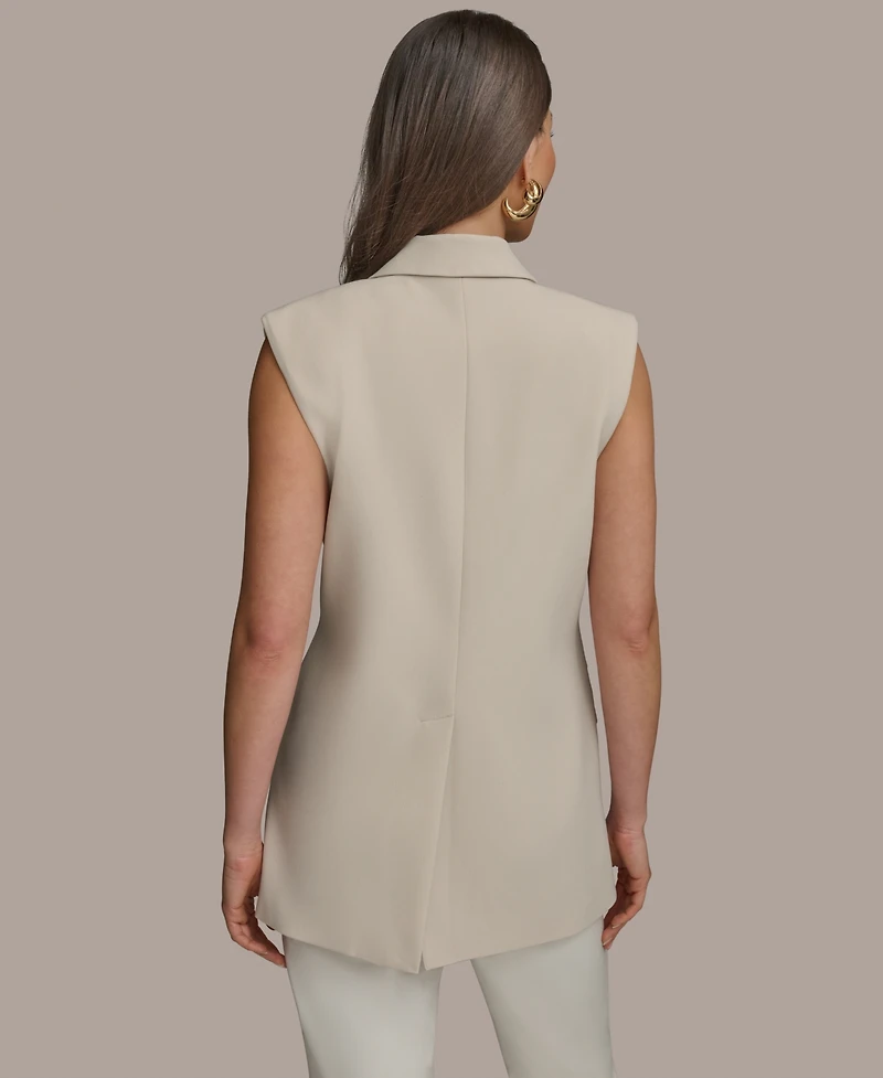 Donna Karan New York Women's Two-Button Vest