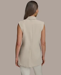 Donna Karan New York Women's Two-Button Vest