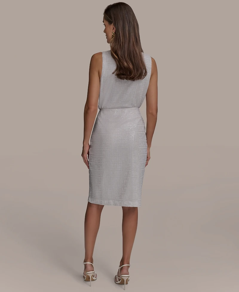Donna Karan New York Women's Sequined Pencil Skirt