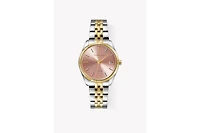 Women's Watch 32mm Dial Calendar Stainless Steel Strap Victoria Hyde