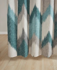 Ink+Ivy Alpine Chevron Stripe Cotton Shower Curtain, 72" x