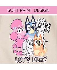 Bluey Little Boys Fleece Sweatshirt and Jogger Pants Outfit Set to