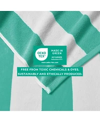 Linery & Co. Oversized Cotton Cabana Beach Towel, Single - 35" x 70"