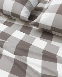 Linery & Co. 100% Turkish Cotton Flannel Printed Sheet Set