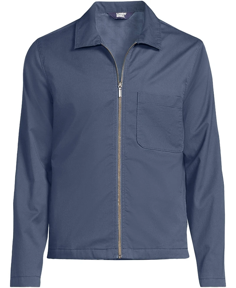 Lands' End Men's Lightweight Full Zip Jacket