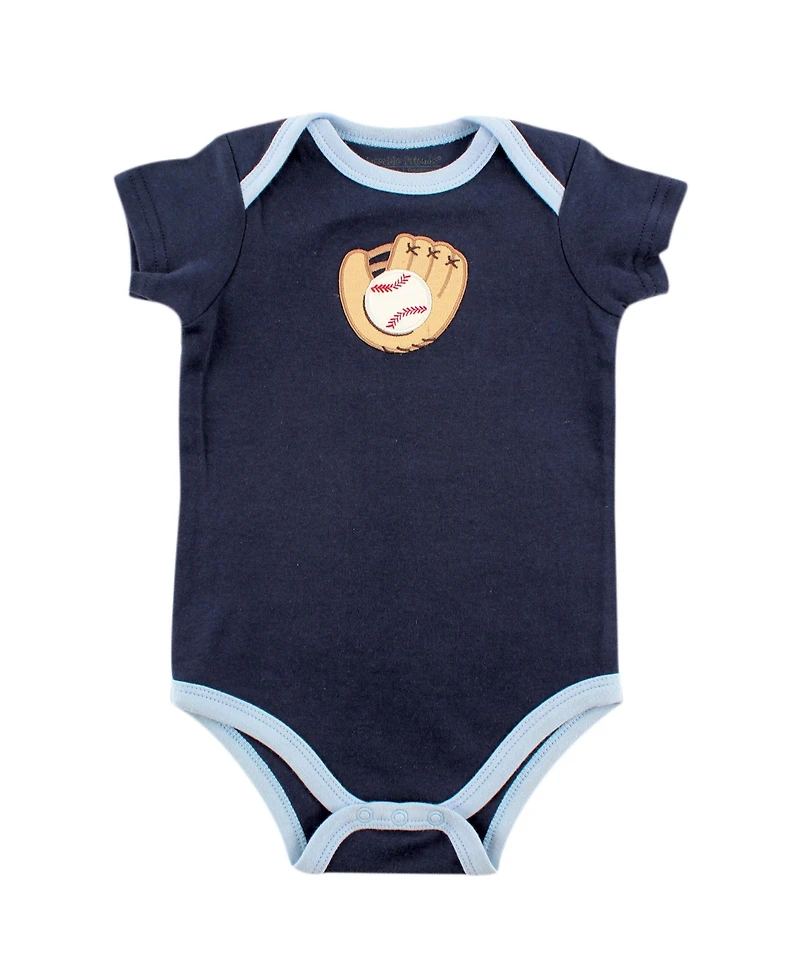 Luvable Friends Baby Girls 5Pk Bodysuits