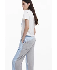 Desigual Women's Cropped Jogger Jeans