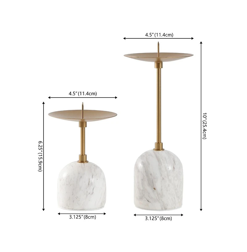 Hara Candle Holder Set 2