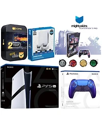 Sony PlayStation 5 Pro with Extra Controller, Charging Usb Hub and MightySkins Decal Voucher Plus 2 Year Cps Extended Warranty
