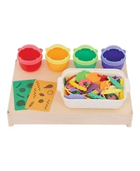Battat Stir & Sort Food Court Fine Motor Game