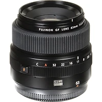 Fujifilm Fujinon GF63mmF2.8 R Wr Lens