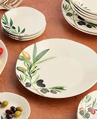 Certified International Olivia Dinner Plates, Set of 4, Service for 4