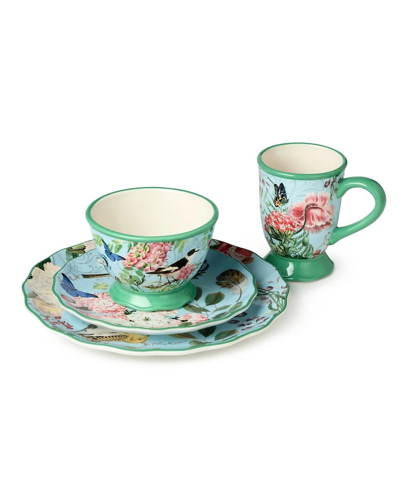 Certified International Flora 16-Pc. Dinnerware Set, Service for 4