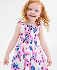 On 34th Toddler Girls Mommy & Me Floral-Print Tie-Shoulder-Strap Dress, Exclusively at Macy's