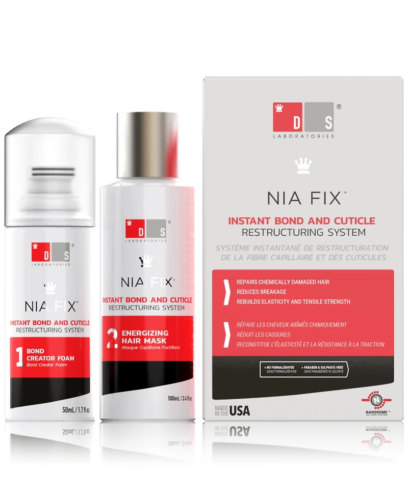 Ds Laboratories Nia Fix Instant Bond & Cuticle Restructuring System