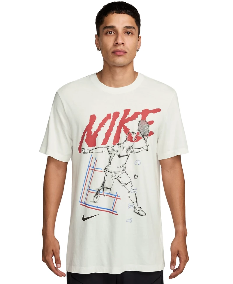Nike Men's Tennis Logo Graphic T-Shirt