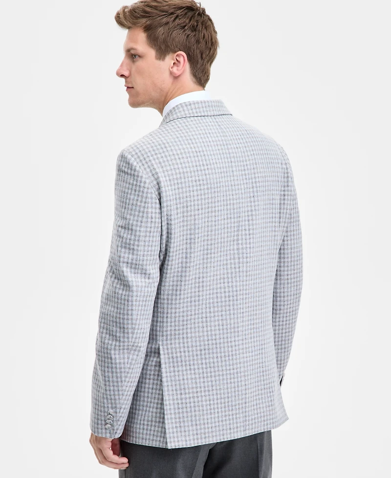 Tommy Hilfiger Men's Modern-Fit Check Sport Coat
