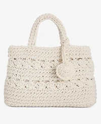 On 34th Crochet Medium Tote Bag, Exclusively at Macy's