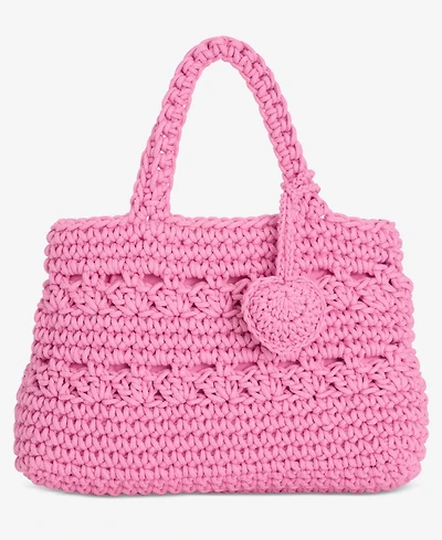 On 34th Crochet Medium Tote Bag, Exclusively at Macy's