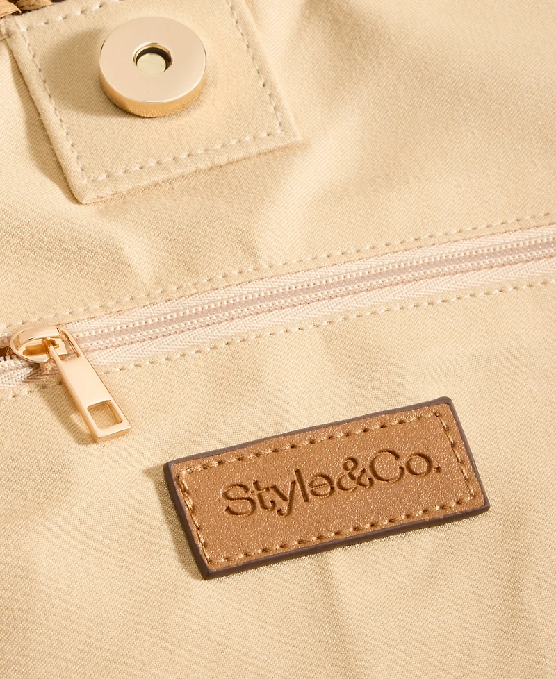 Style & Co Extra Large Soft Packable Tote