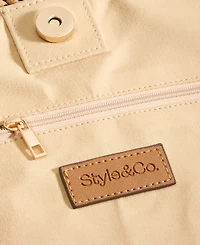 Style & Co Extra Large Soft Packable Tote