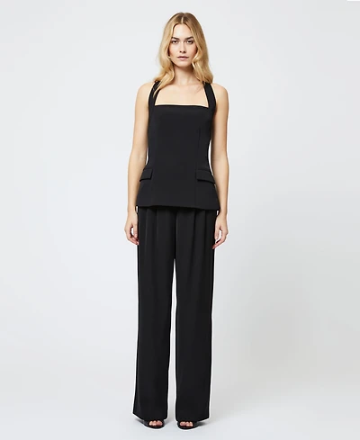 French Connection Women's Harry Tailored Halter Top