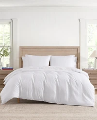 Tommy Hilfiger Monogram Matelasse 3-Pc. Duvet Cover Set, Full/Queen