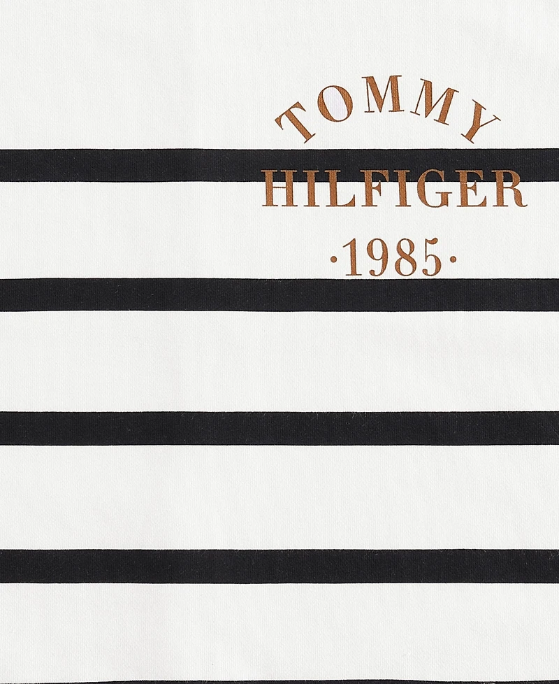 Tommy Hilfiger Placement Stripe Knitted Square Pillow, 20" X 20"